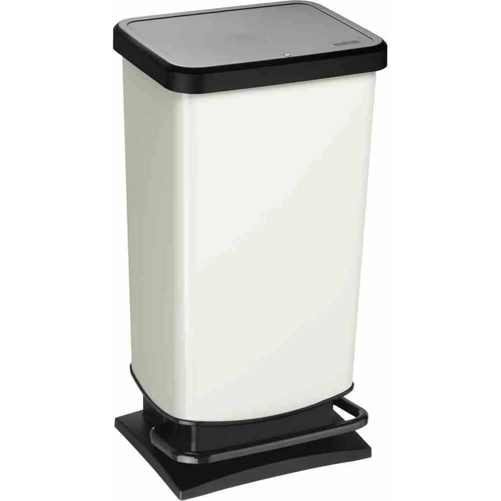 Rotho Treteimer 40l PASO - Weiß
