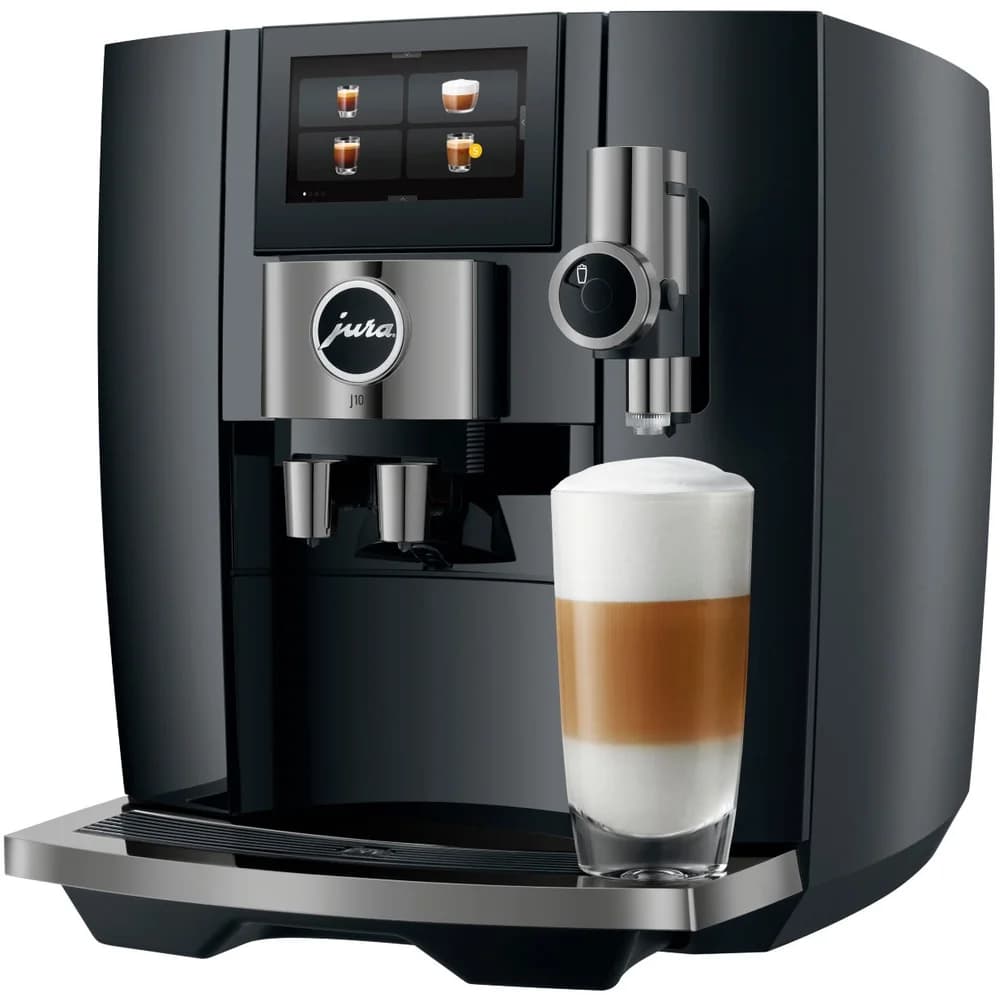 JURA J10 Piano Black (EA) Kaffeevollautomat