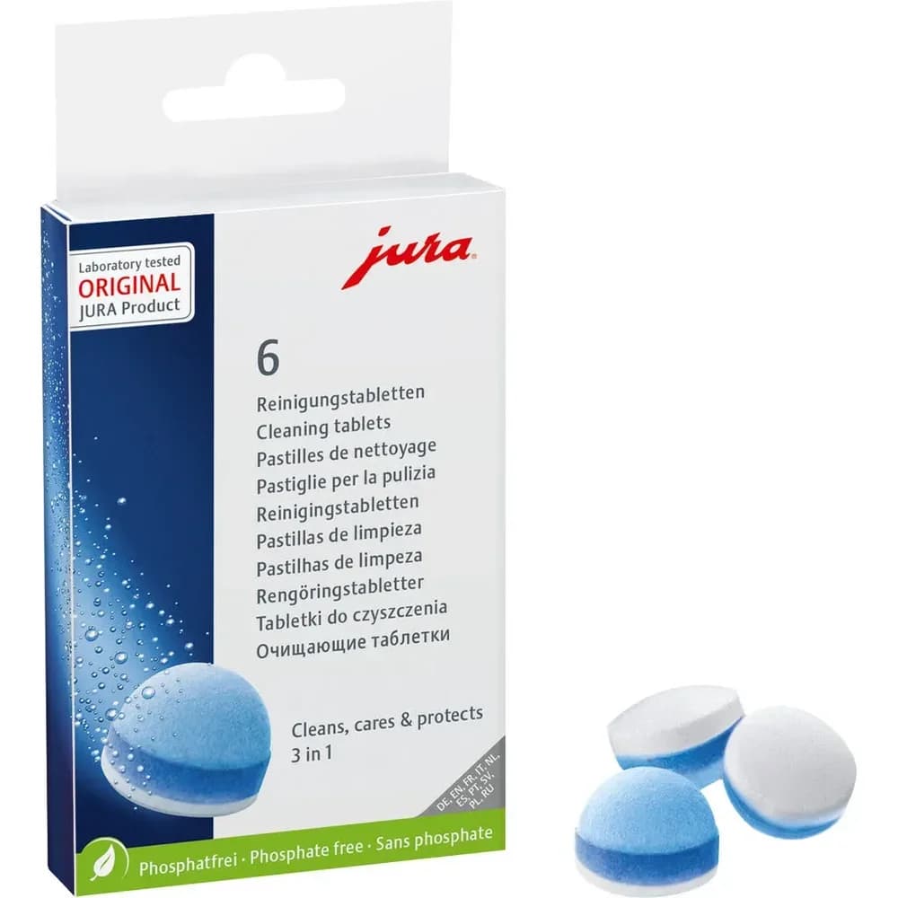 Jura Reinigungstabletten 6-Pack 24225