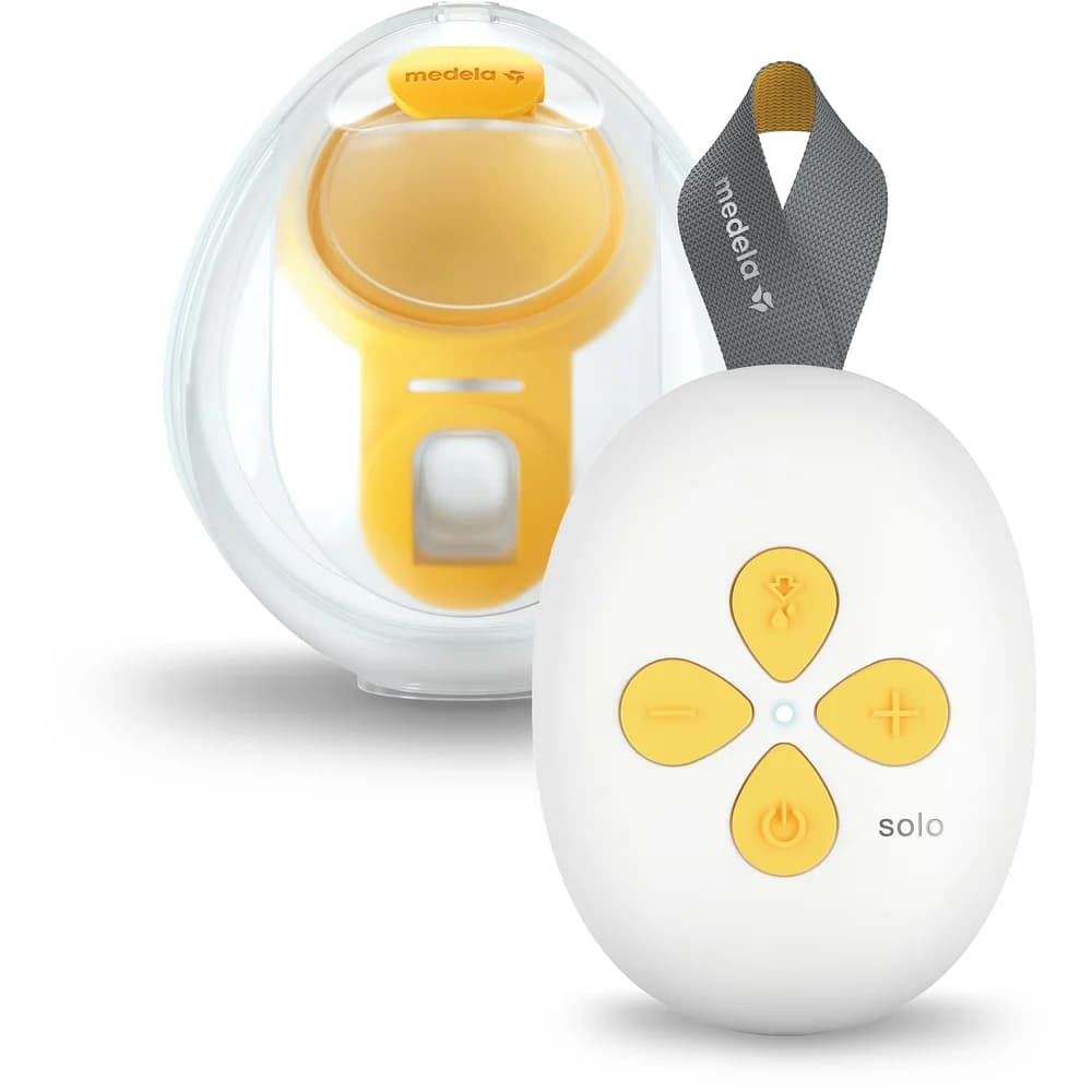 Medela Elektrische Milchpumpe Solo Hands-free, transparent