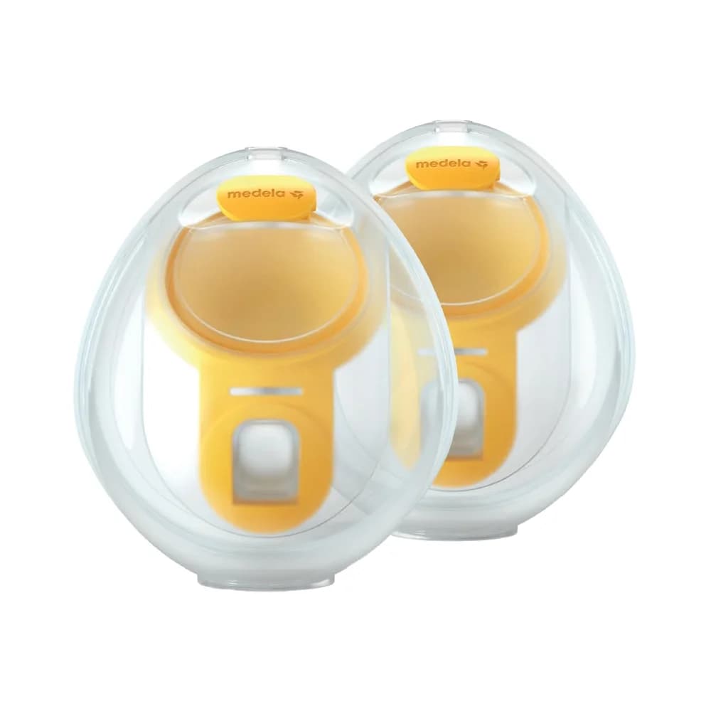 MEDELA Hands-free Doppelpumpset Set mit zwei Auffangbehälter