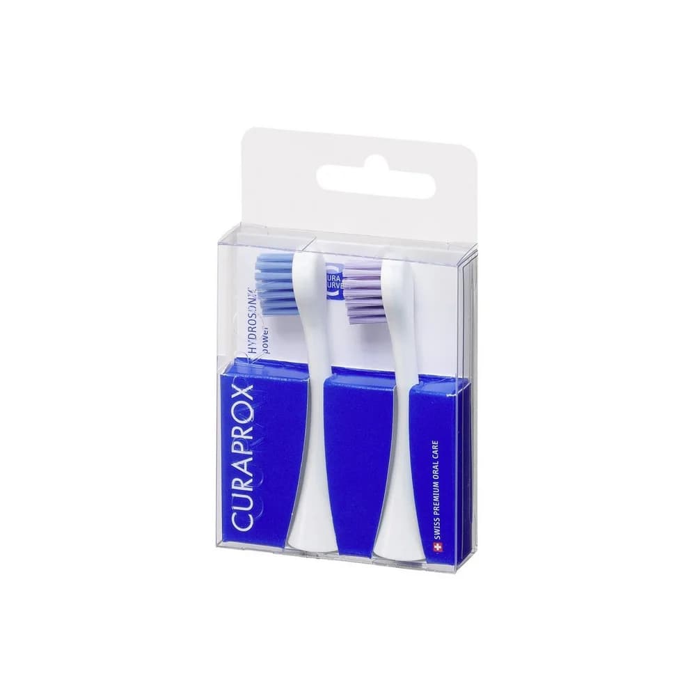 Curaprox CHS 300 Power DUO 2X2 PACK 2er Pack ErsatzbÃ1/4rstenköpfe