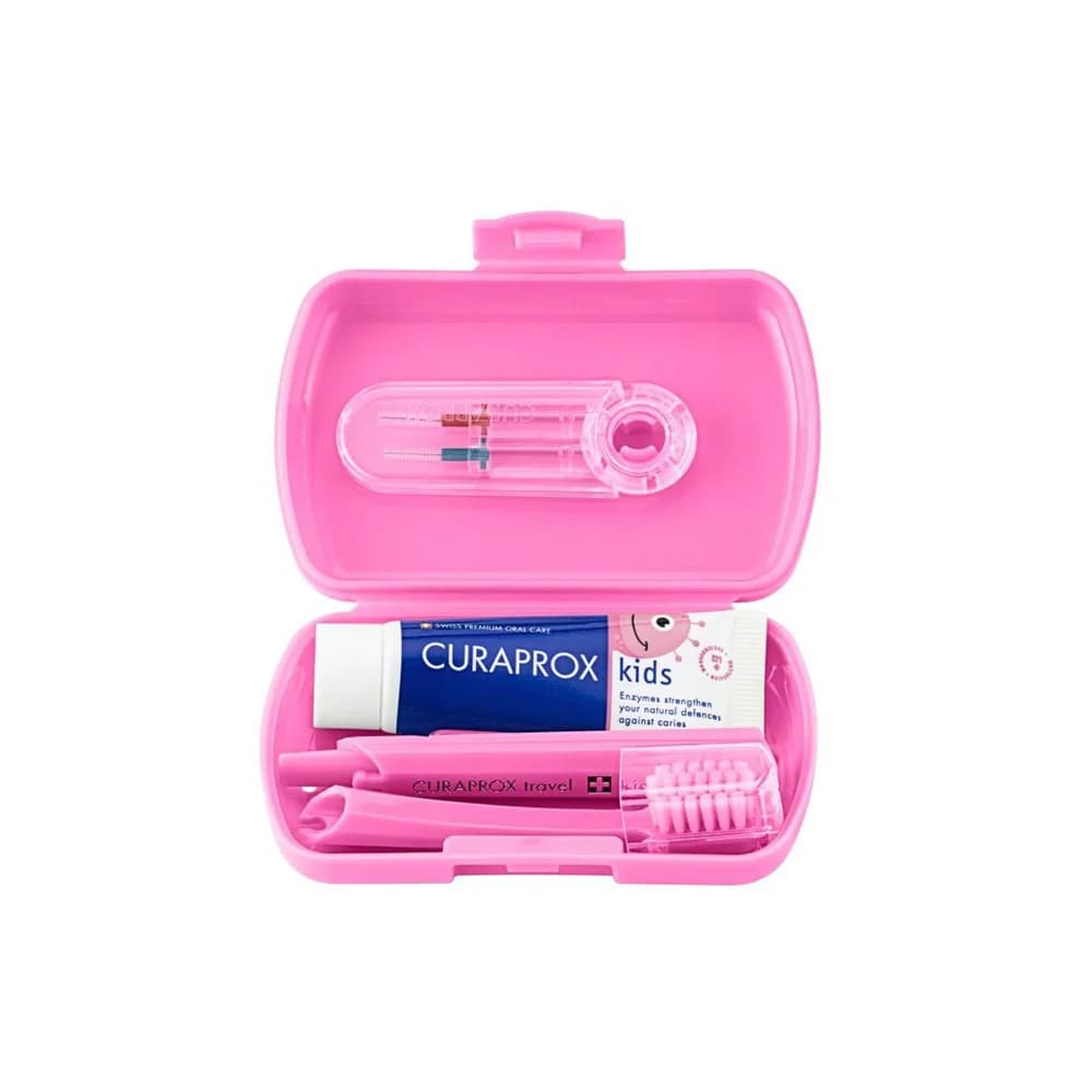 Kids Travel Set, pink