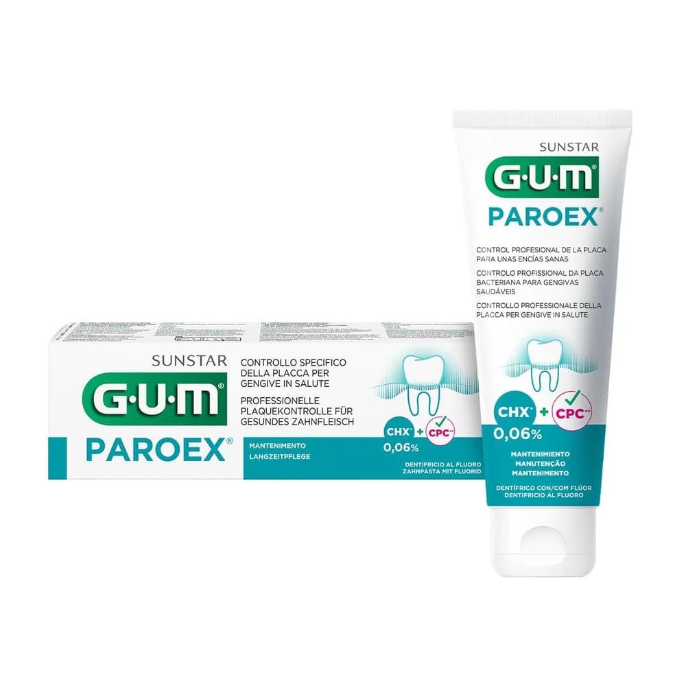 GUM PAROEX Zahnpasta 0,06% CHX