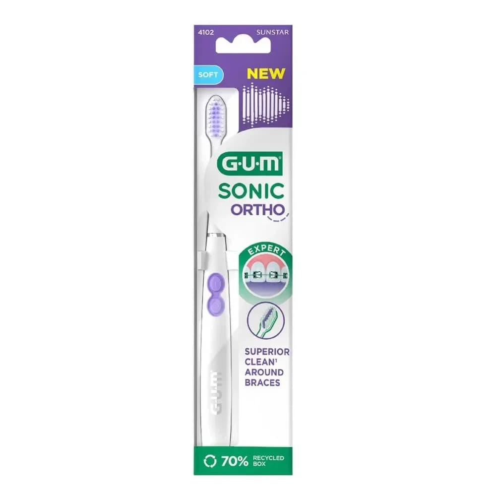 GUM SONIC ORTHO Schallzahnbürste