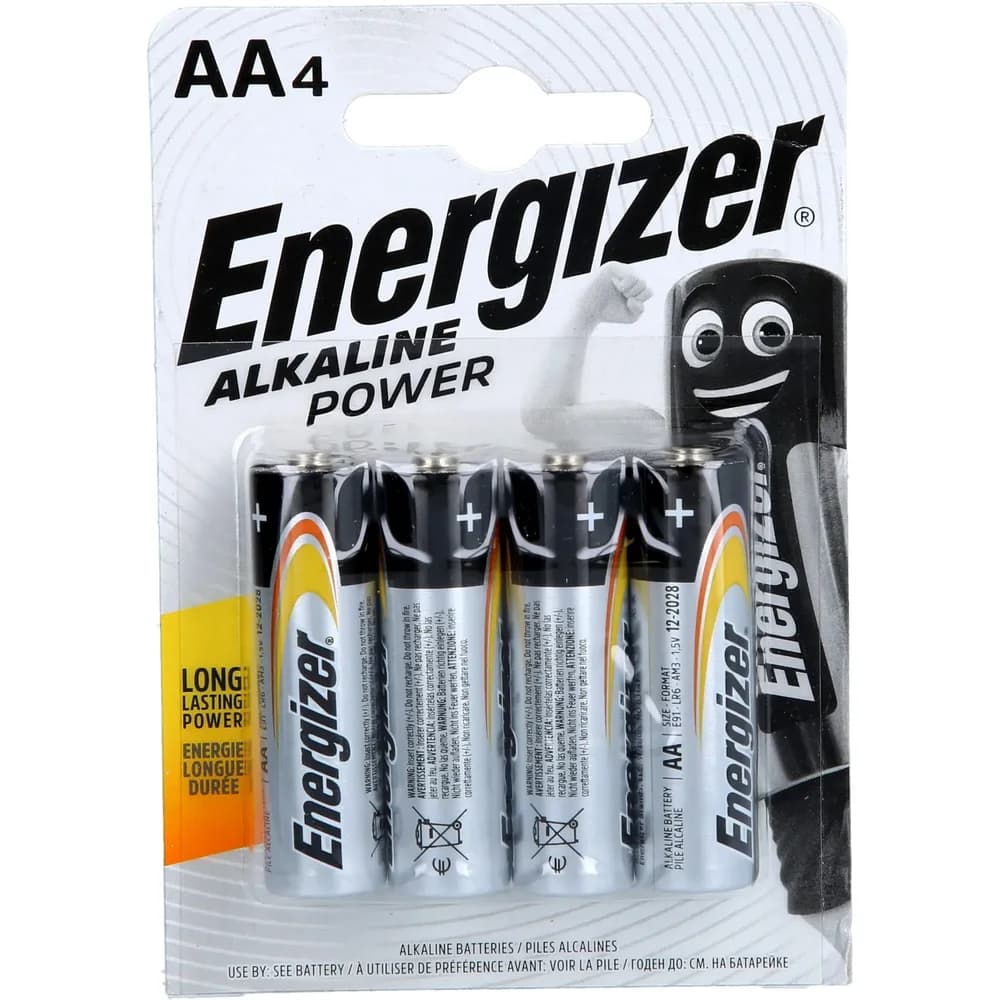 Energizer Alkaline Power Aa Mignon