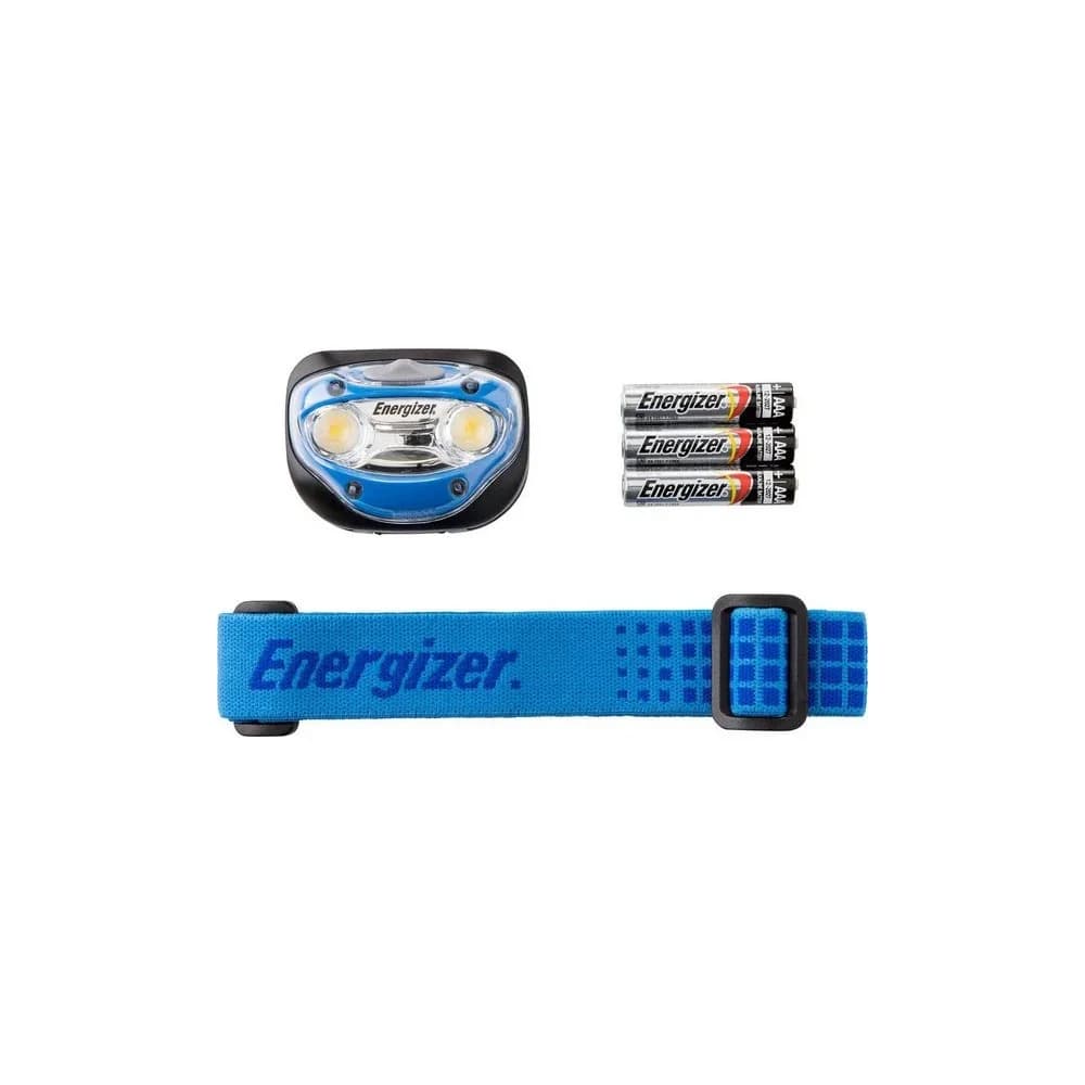 Energizer Pro Headlight X2 LED inkl. 3 AAA Vision BLUE - 1er Blister
