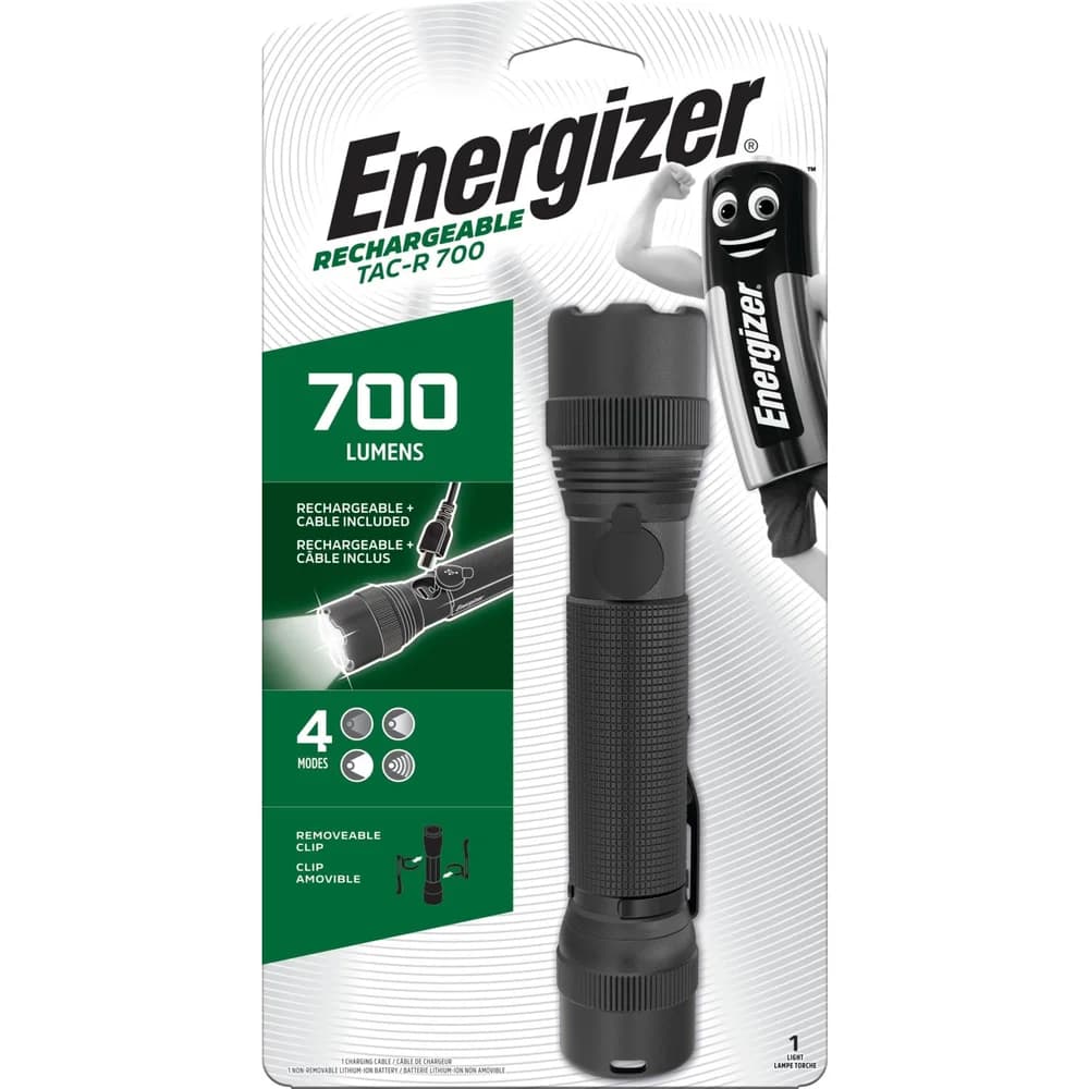 Energizer Taschenlampe Rechargeable E301699100 schwarz