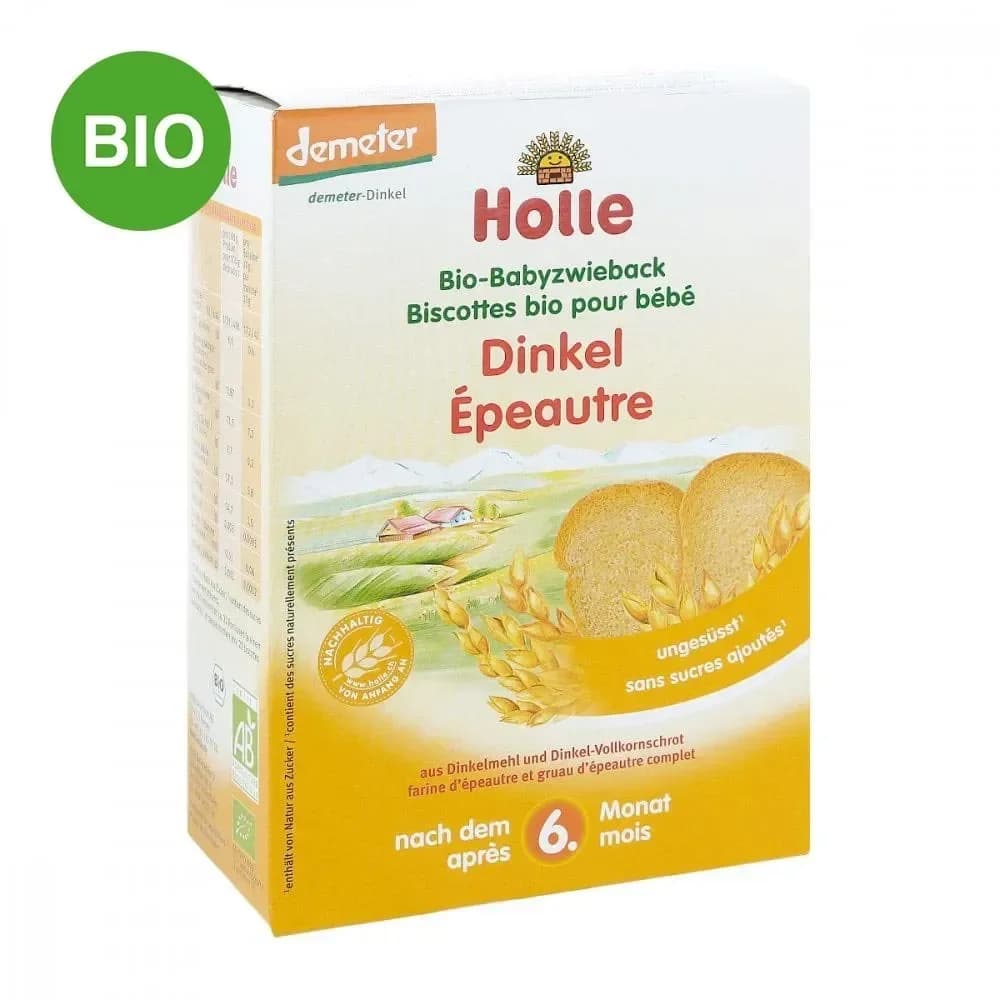 Holle Bio Baby Dinkel Zwieback 200 g