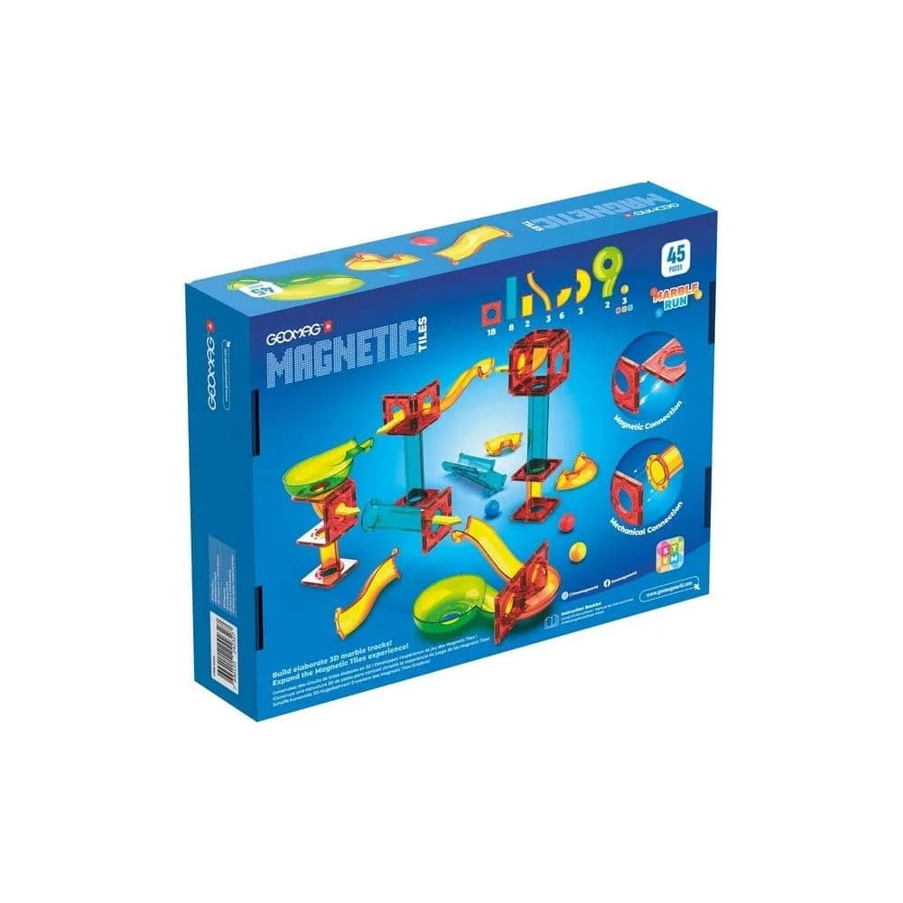Geomag™ Magnetic Tiles Marble Run (4232) Magnetspielbausteine, (45 St) bunt