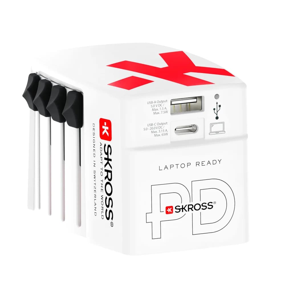 SKROSS 1.32333 Reiseladegerät World USB Charger AC65PD 1302333 Reiseadapter
