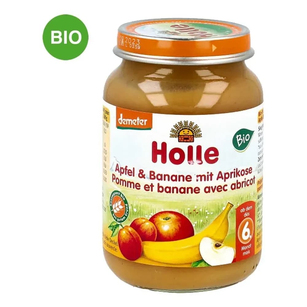 Holle Apfel&Banane mit Aprikose