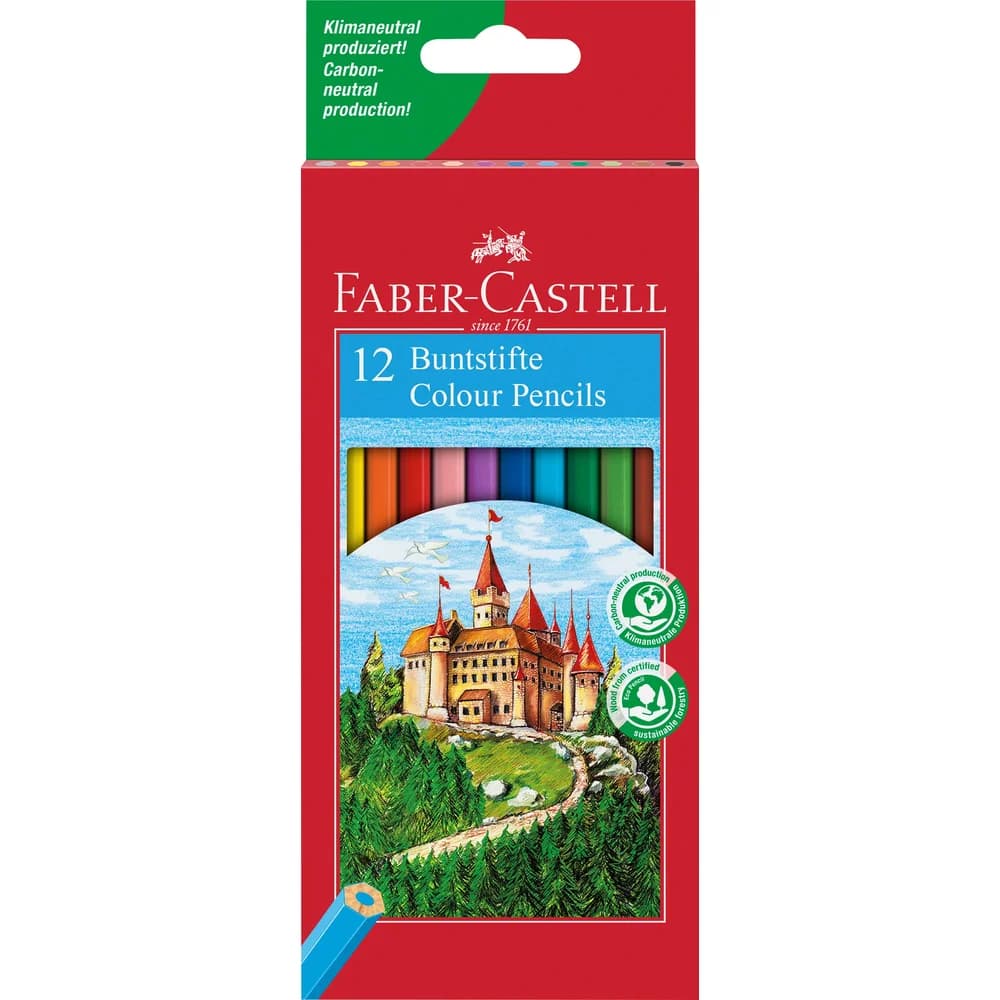 Faber-Castell 120112 Buntstift Mehrfarbig 12 Stück(e)
