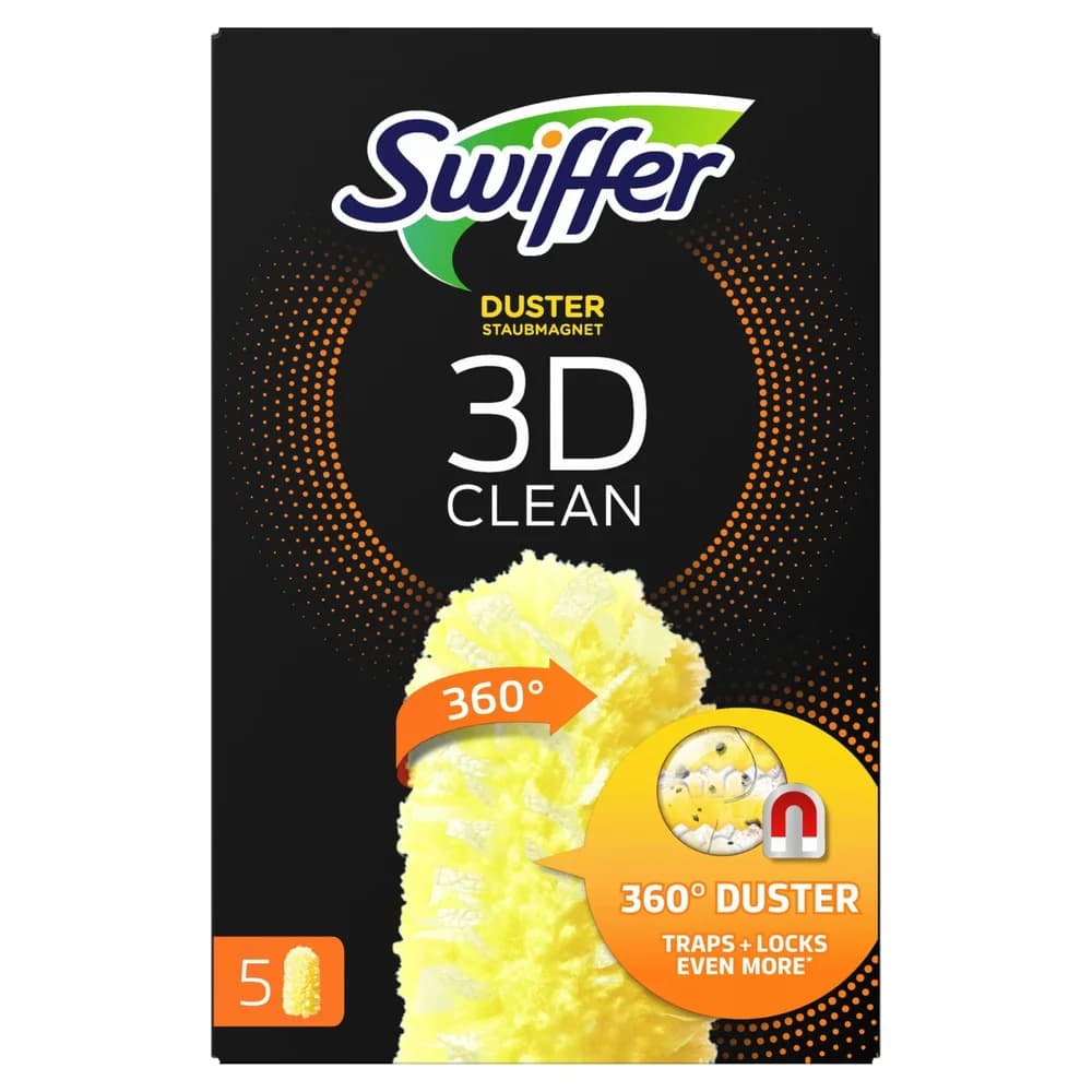Swiffer 5er-Pack Staubmagnet-Tücher »360°« (Nachfüller)