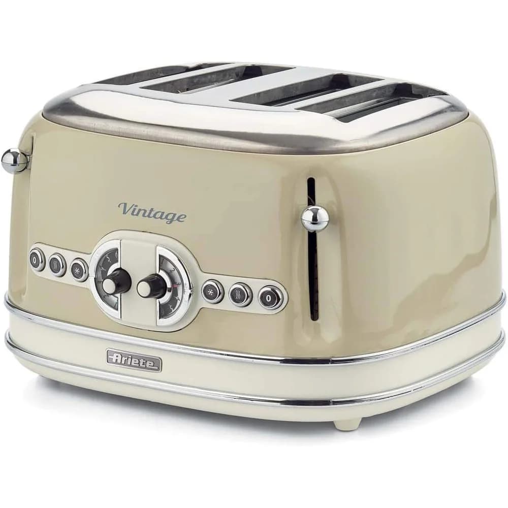 Ariete Toaster Vintage 4-Schlitz-Toaster 156