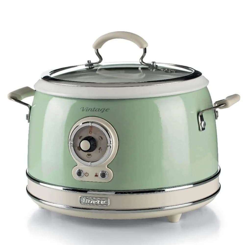 Ariete Vintage Dampfgarer, grün