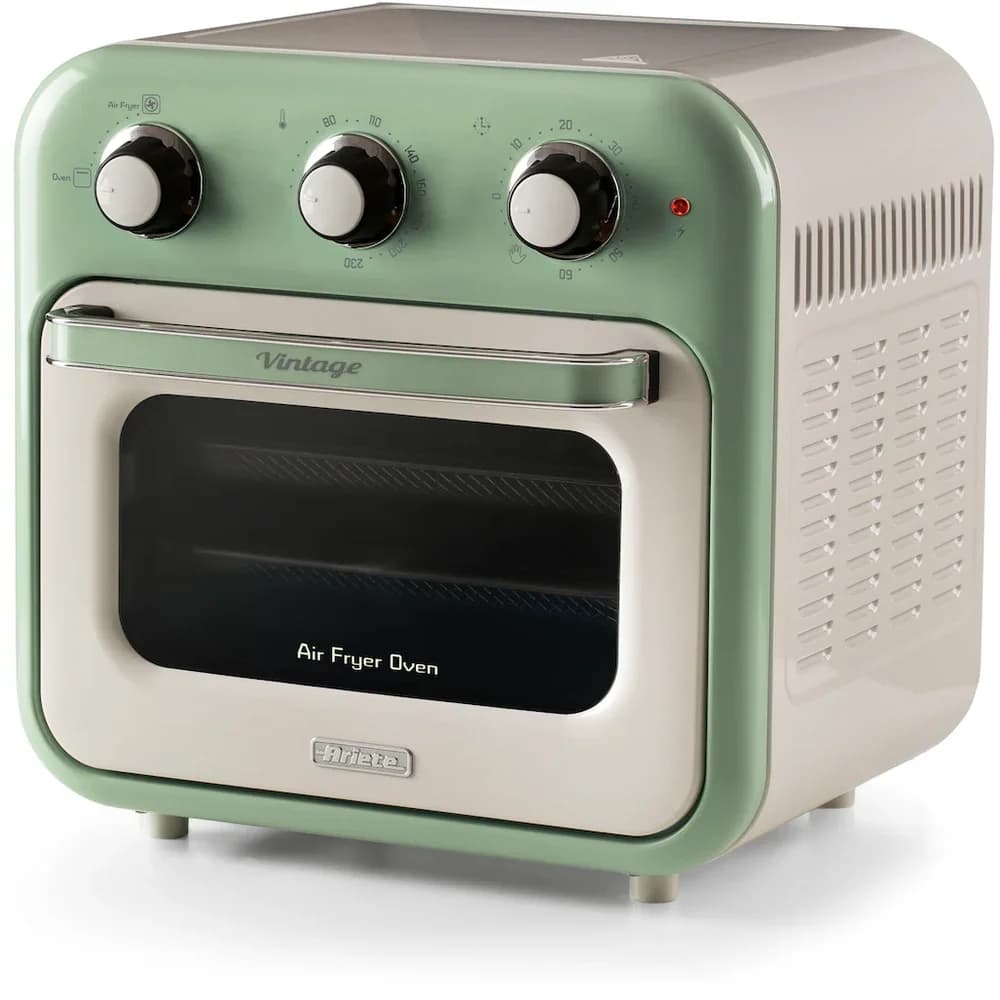 Ariete Vintage Grün Heißluftfritteuse und elektrischer Ofen 16L