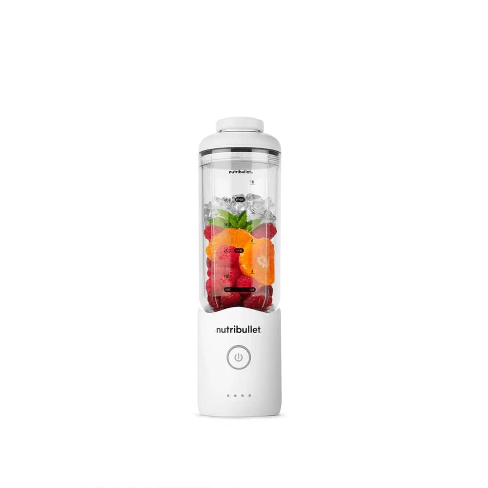 nutribullet Standmixer NBP013BL, Flex Standmixer mit kraftvollem Motor weiß