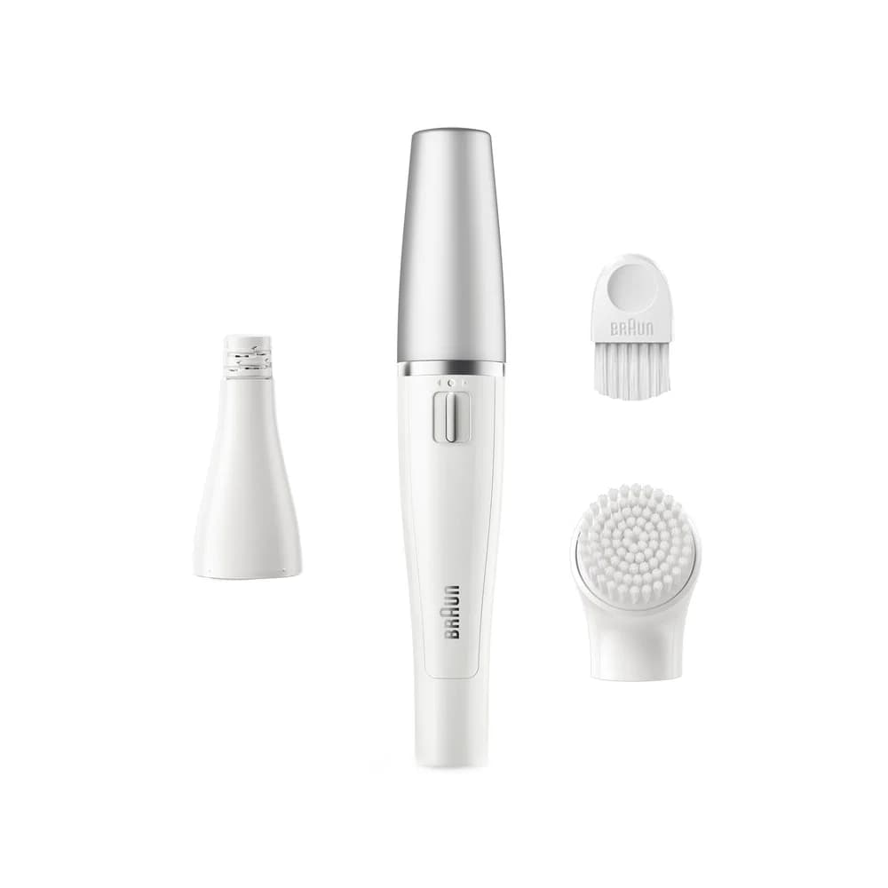 BRAUN FaceSpa SE810 Gesichtsepilierer Weiß/Silber