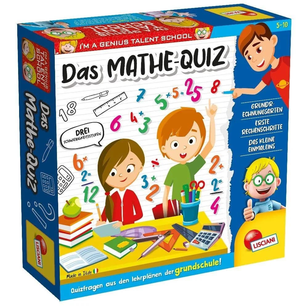 Lisciani DE66667 - Das Mathe-Quiz