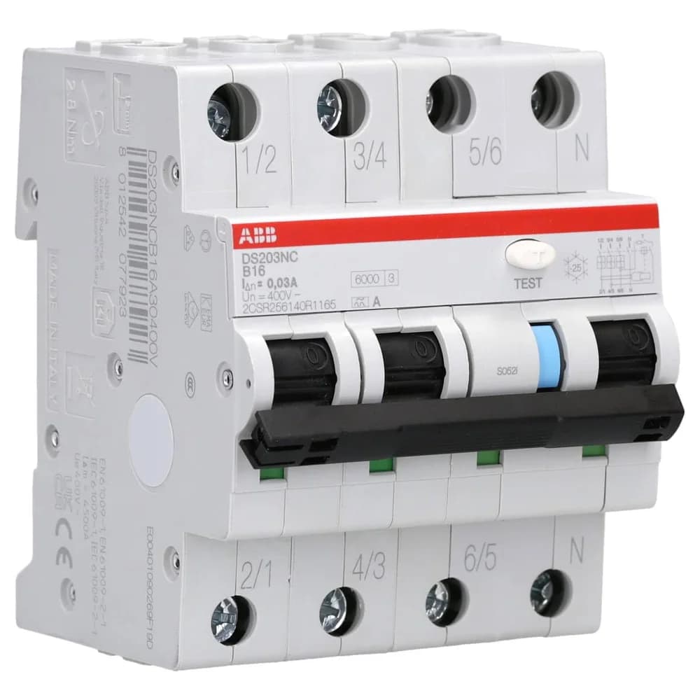 ABB Stotz S&J FI/LS-Kombination DS203NCA-B16/0,03