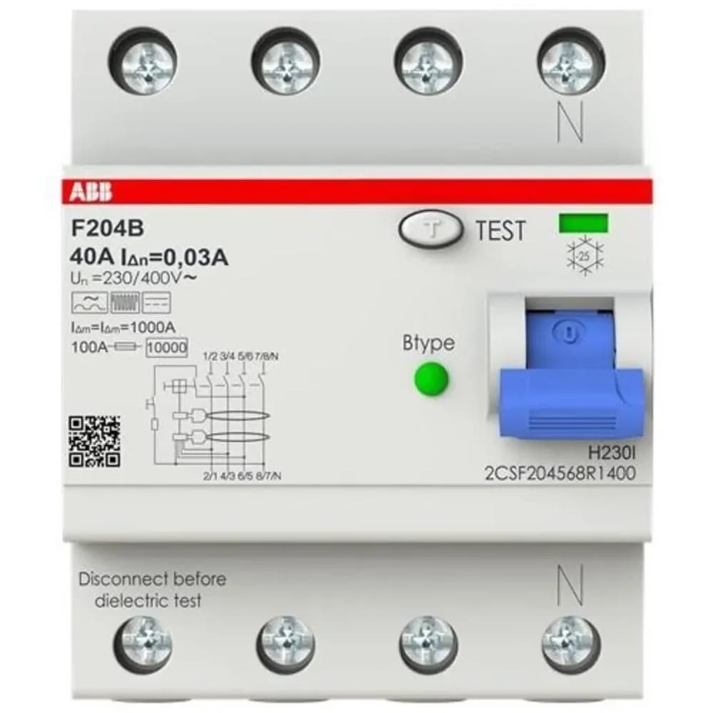 ABB, Schutzschalter, FI-Schutzschalter