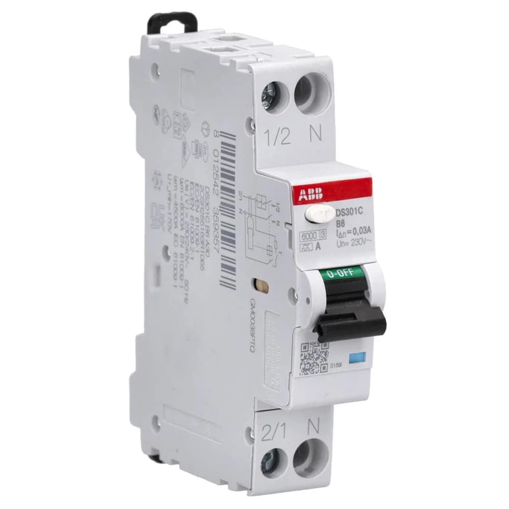 ABB Stotz S&J FI/LS-Schalter DS301C B6 A30