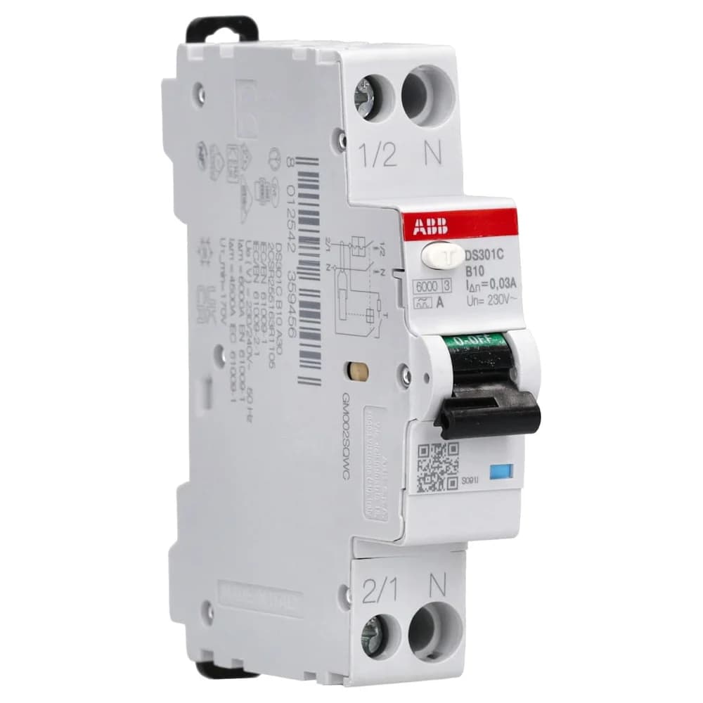 ABB Stotz S&J FI/LS-Schalter DS301C B10 A30#R1105