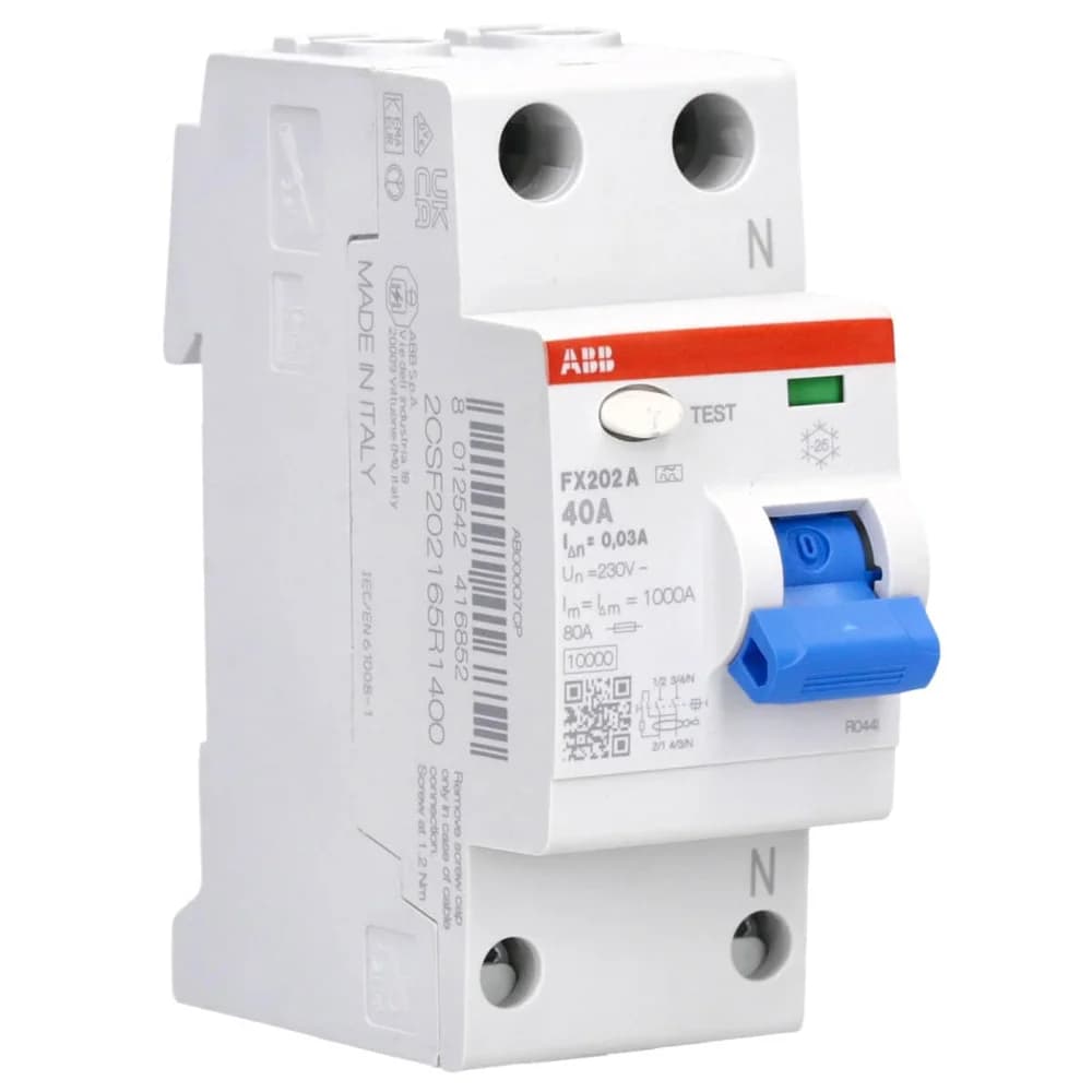 ABB, Schutzschalter, FX202A-40/0,03