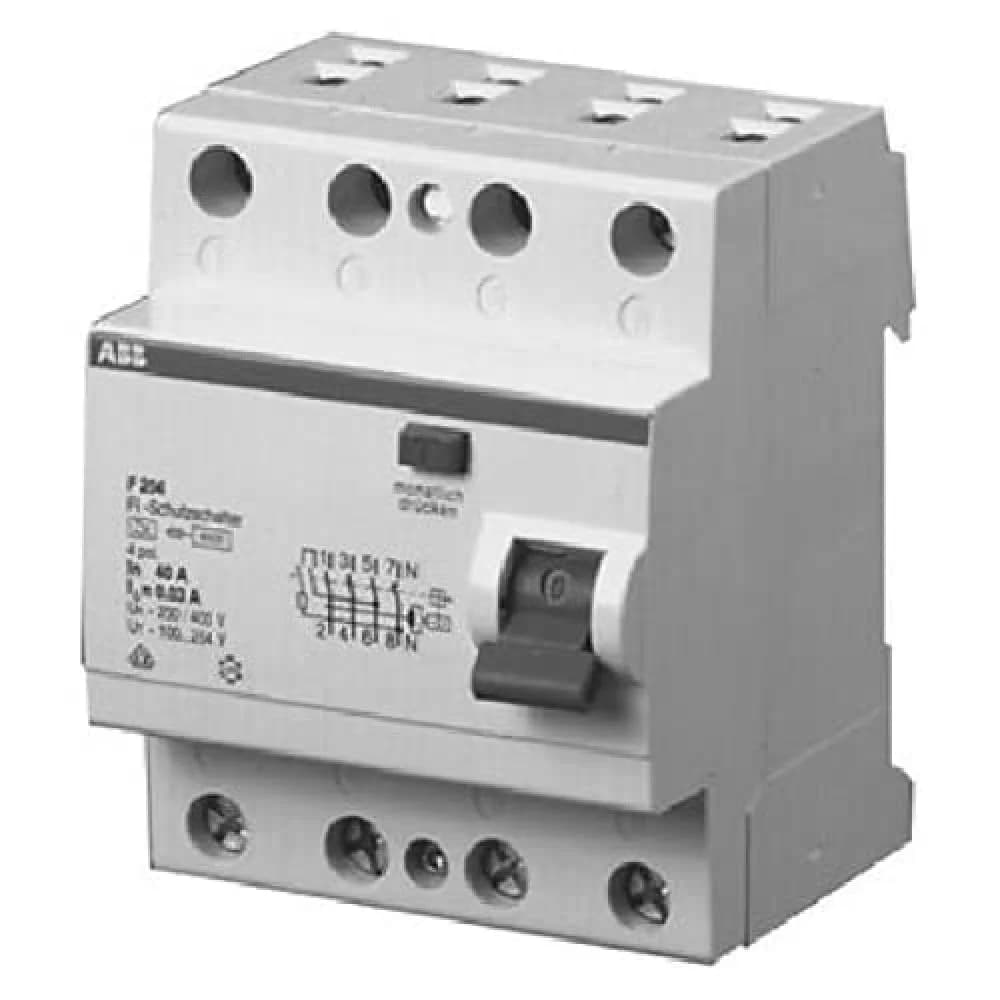 ABB, Schutzschalter, FI-Schutzschalter