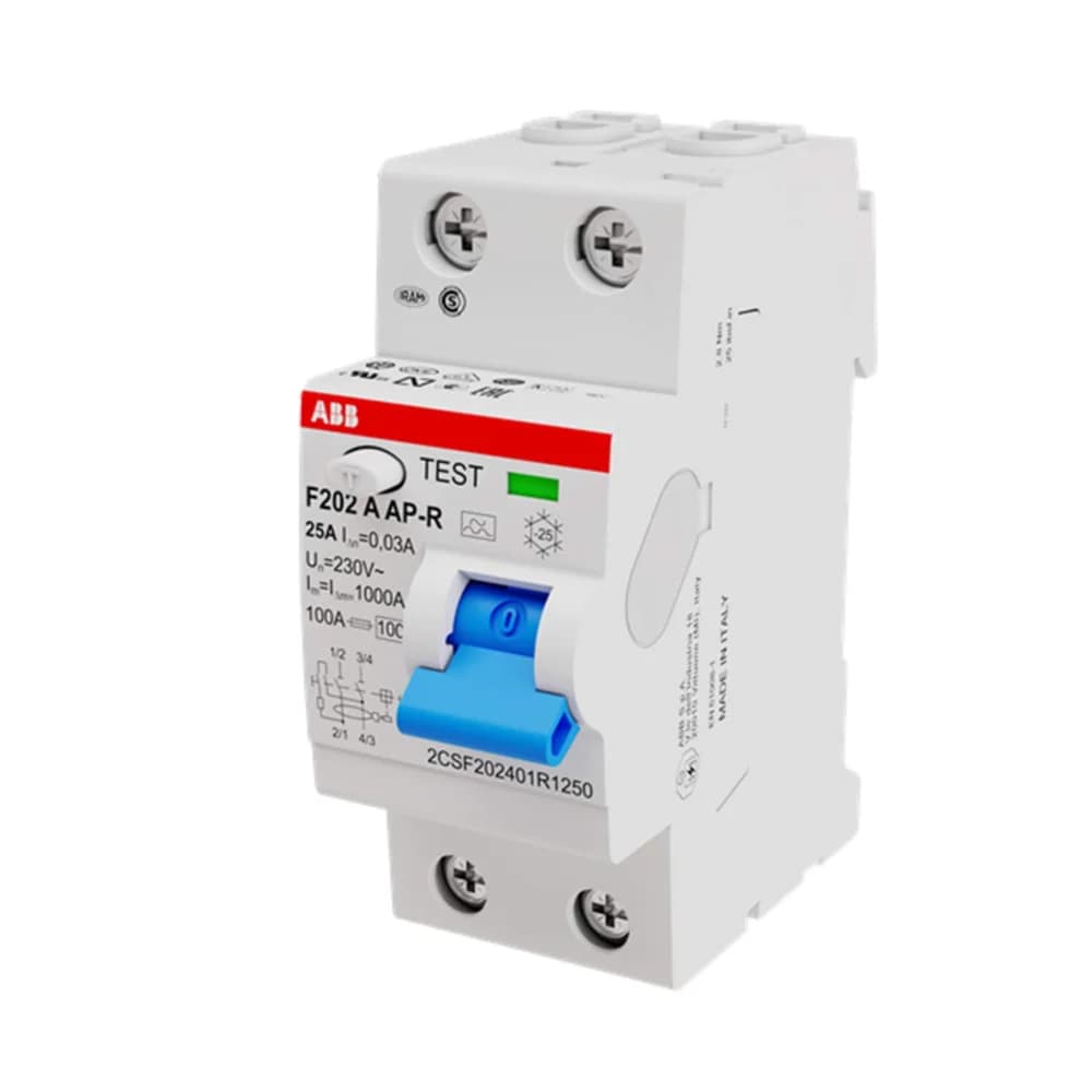 ABB FI-Schutzschalter 2p. 25A F202A-25/0,03AP-R