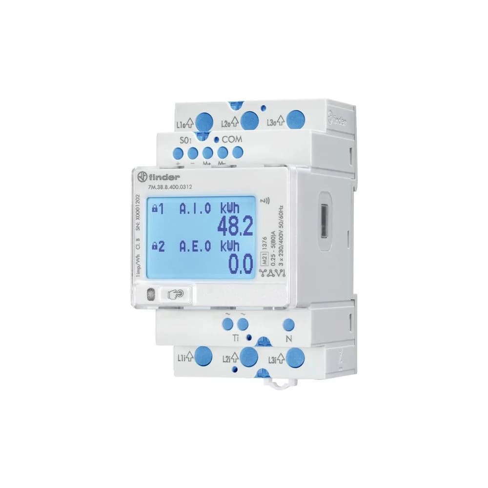 Finder Energiezähler 7M.38.8.400.0312