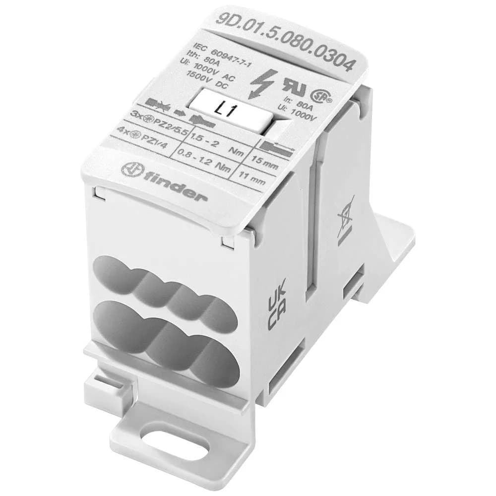 Finder Energie-Verteilerblock 9D.01.5.080.0304