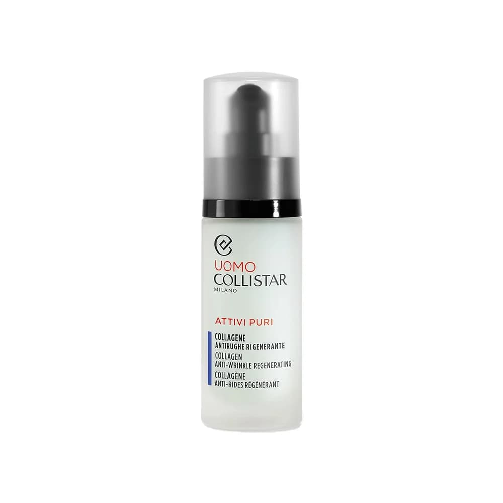 Collistar Uomo Collagen Anti-Wrinkle Regenerating hydratisierendes Antifaltenserum mit Kollagen 30 ml