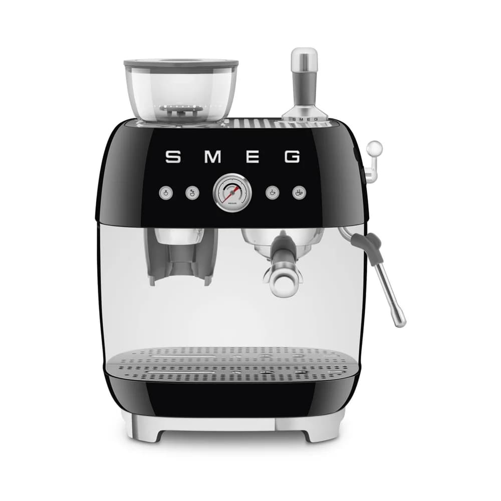 SMEG EGF03BLEU Siebträgermaschine schwarz
