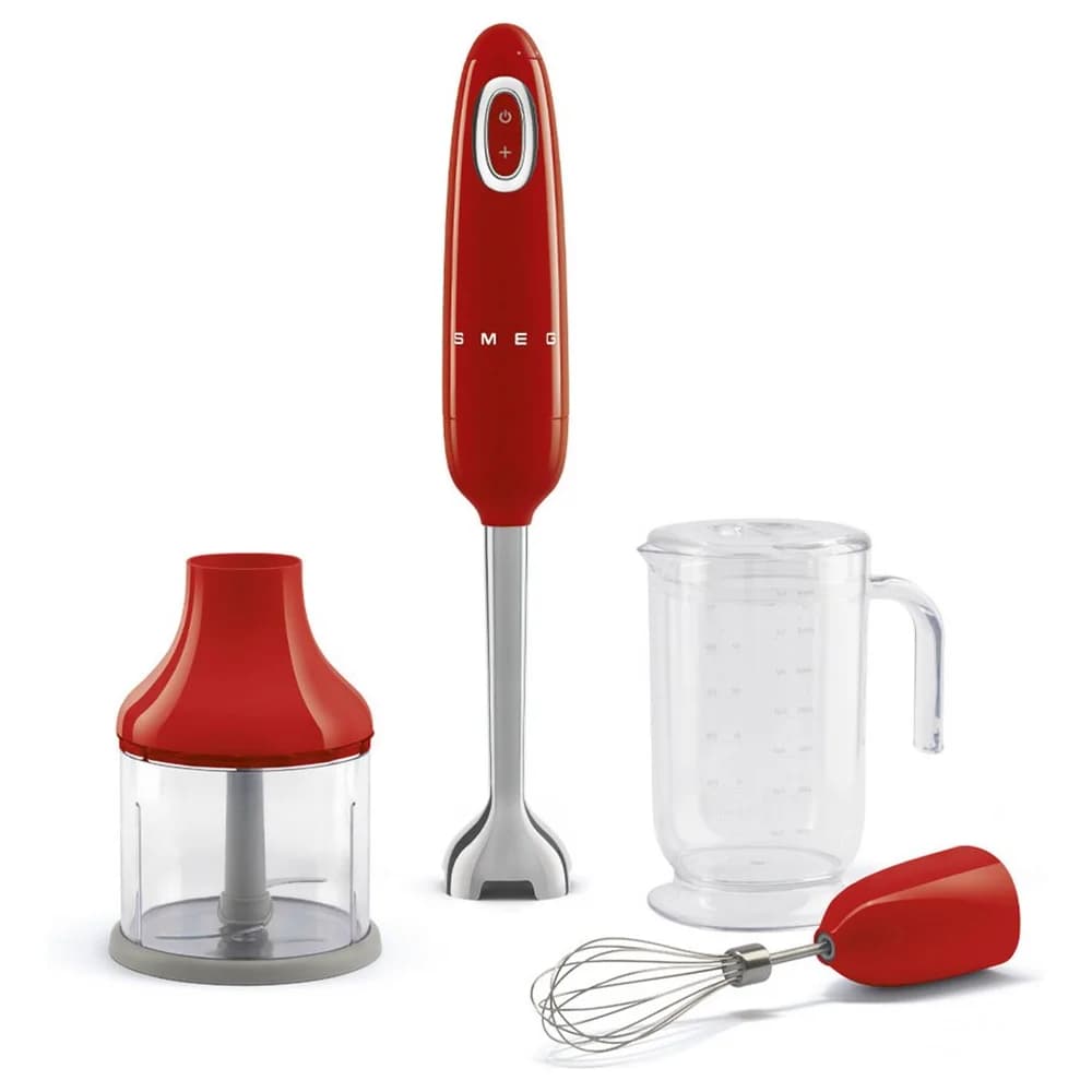 SMEG HBF03RDEU Stabmixer Rot