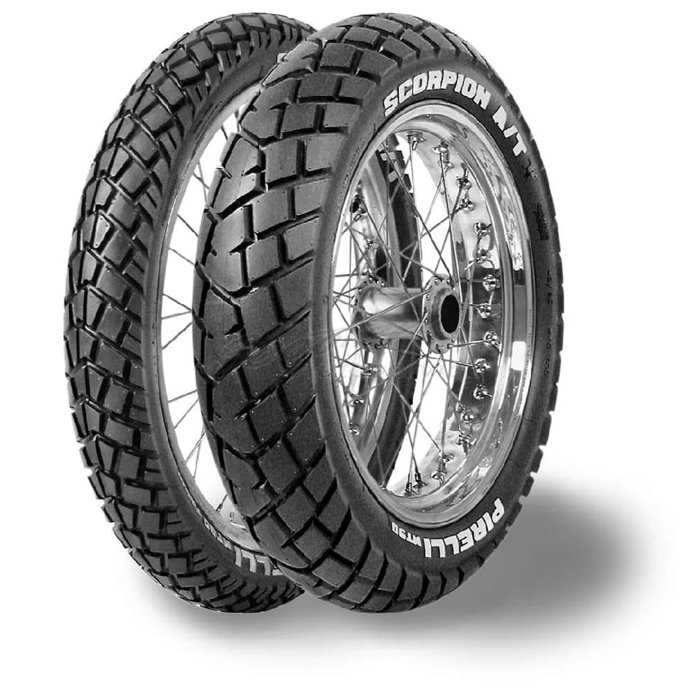 Pirelli motorcycle-tyres SCORPION MT90 A/T ( 90/90-21 TT 54S M/C, MST, Vorderrad ) - Silber