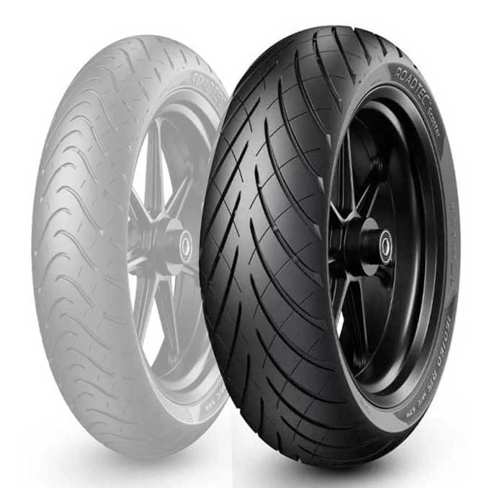 Metzeler Motorradreifen Roadtec Scooter ( 120/70-12 TL 51P Hinterrad ) - Silber