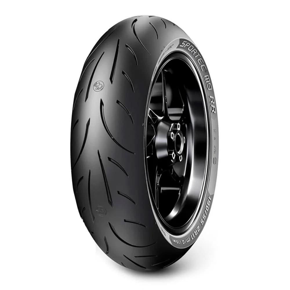 Metzeler Motorradreifen Sportec M9 RR ( 120/70 ZR19 TL 60W M/C, Vorderrad ) - Silber
