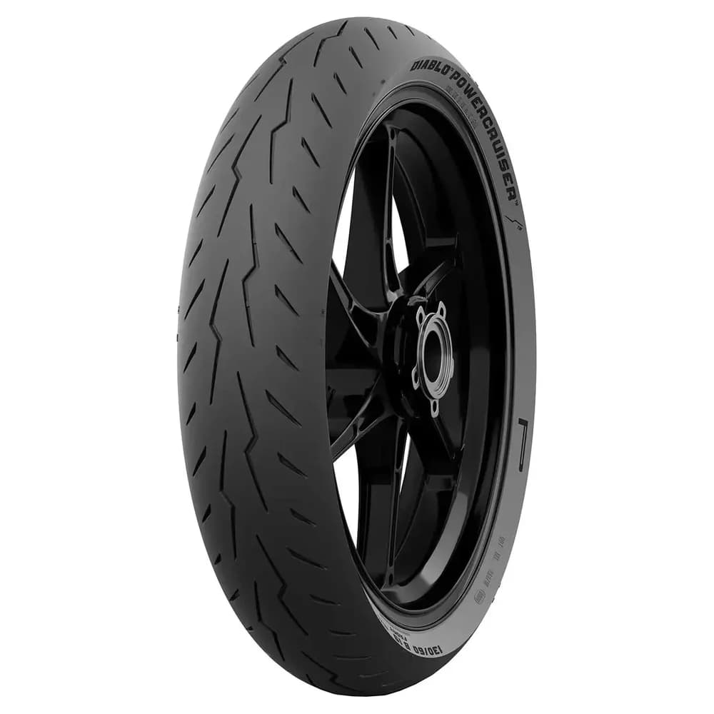 Pirelli Motorradreifen car-tyres Diablo Powercruiser ( 110/90B19 TL 62H M/C, Vorderrad ) - Grau