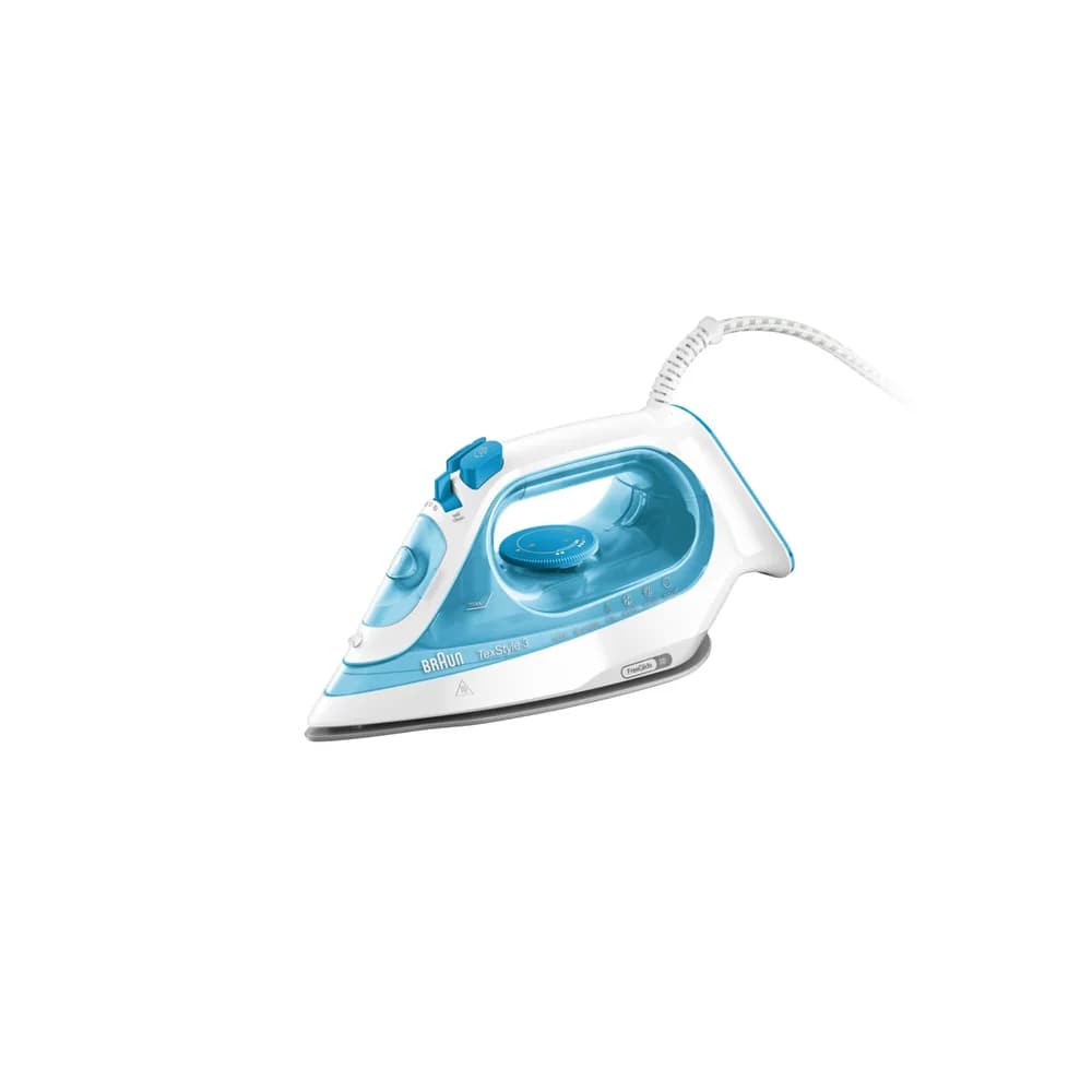Braun Dampfbügeleisen SI 3053 BL TexStyle 3 Dampfbügeleisen, 2400 W blau