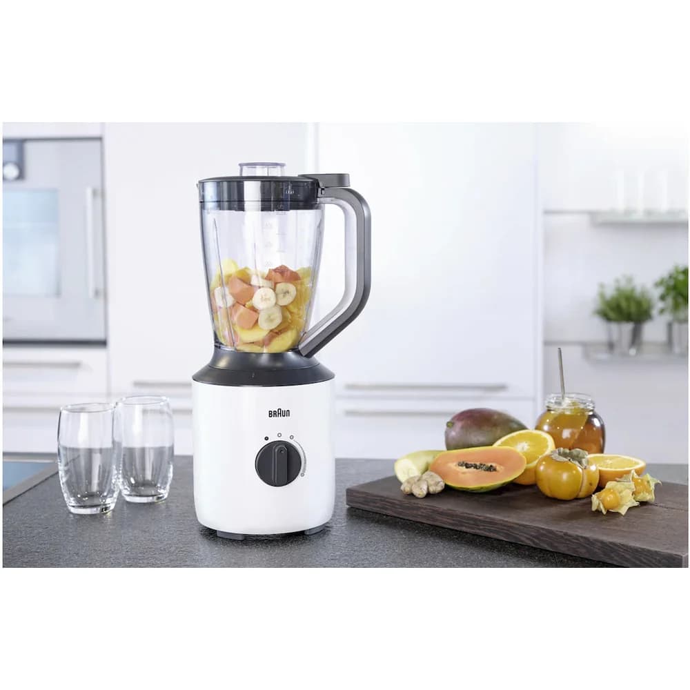 Braun JB3150WH PowerBlend 3 Standmixer