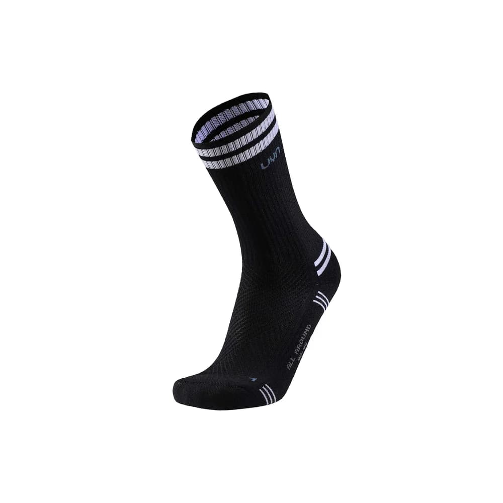 Uyn Unisex Everyday Crew Socks black/white (B119) 45/47