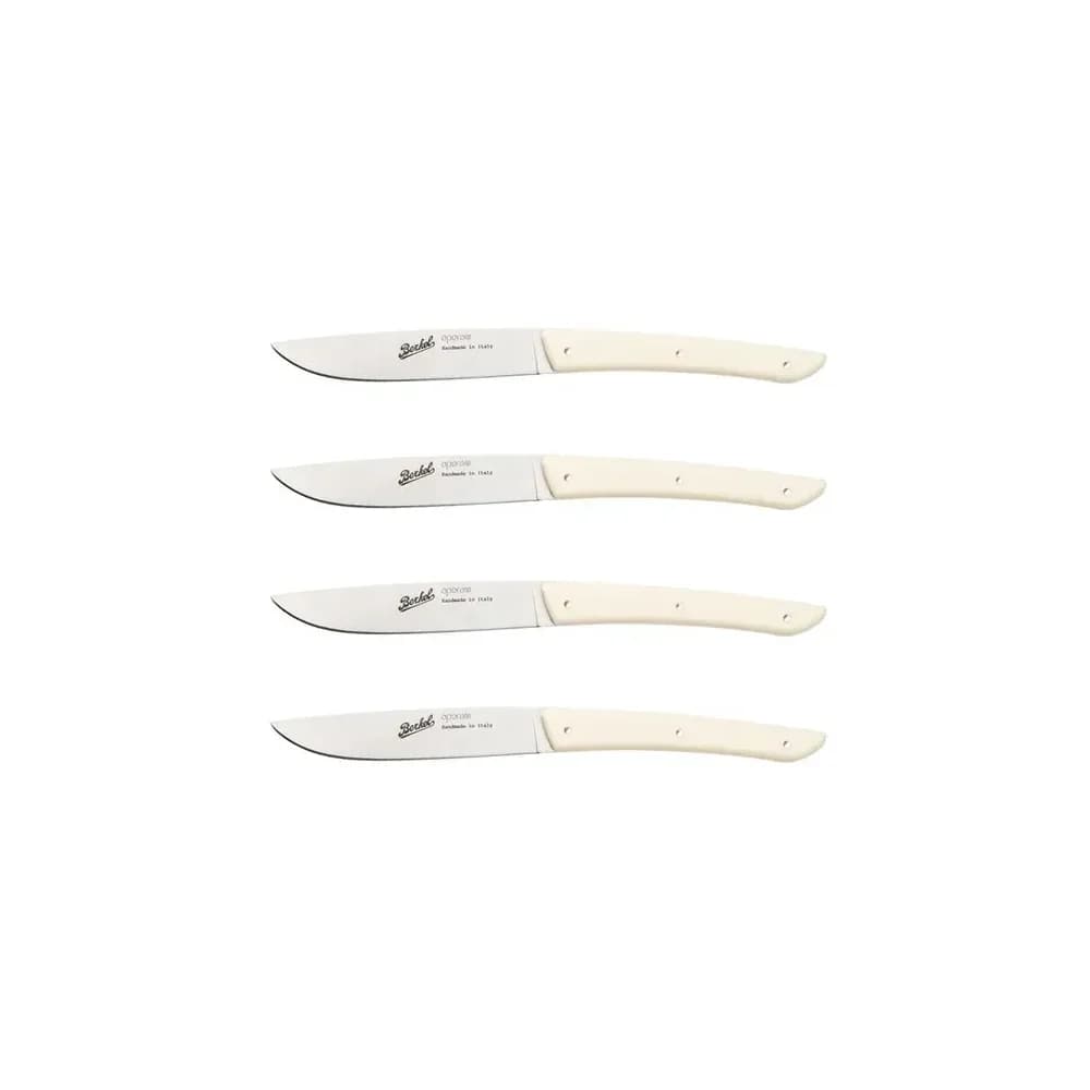 Berkel Steakmesser-Set 4-tlg. Color crema