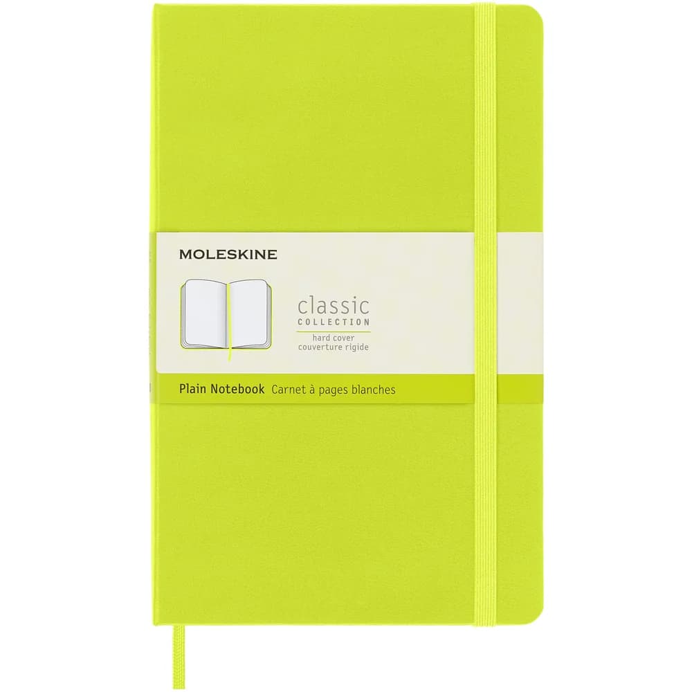 MOLESKINE Notizbuch Moleskine Notizbuch Large/A5 Blanko, Limetten Grün