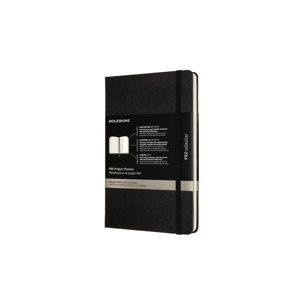 MOLESKINE Pro Projekt-Planer Large A5 Hardcover schwarz