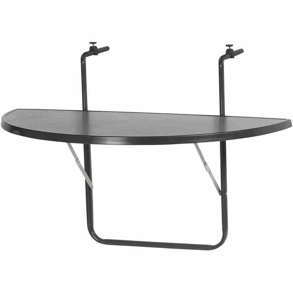 Balkonklapptisch ca. 50x100 cm Anthrazit