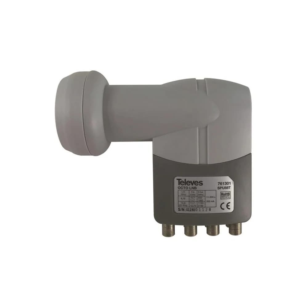 Televes SPU88T - Speisesystem, Octo-LNB 40mm