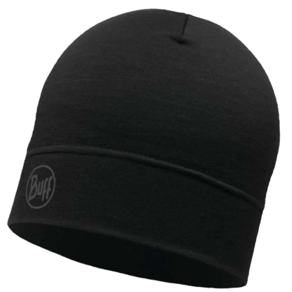 Buff Skimütze Merino Lightweight Beanie 999 Black