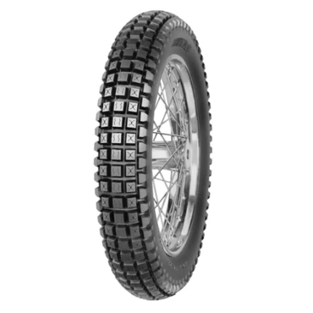 Mitas Motorradreifen car-tyres E-05 ( 3.00-21 TT 54S Vorderrad ) - Schwarz
